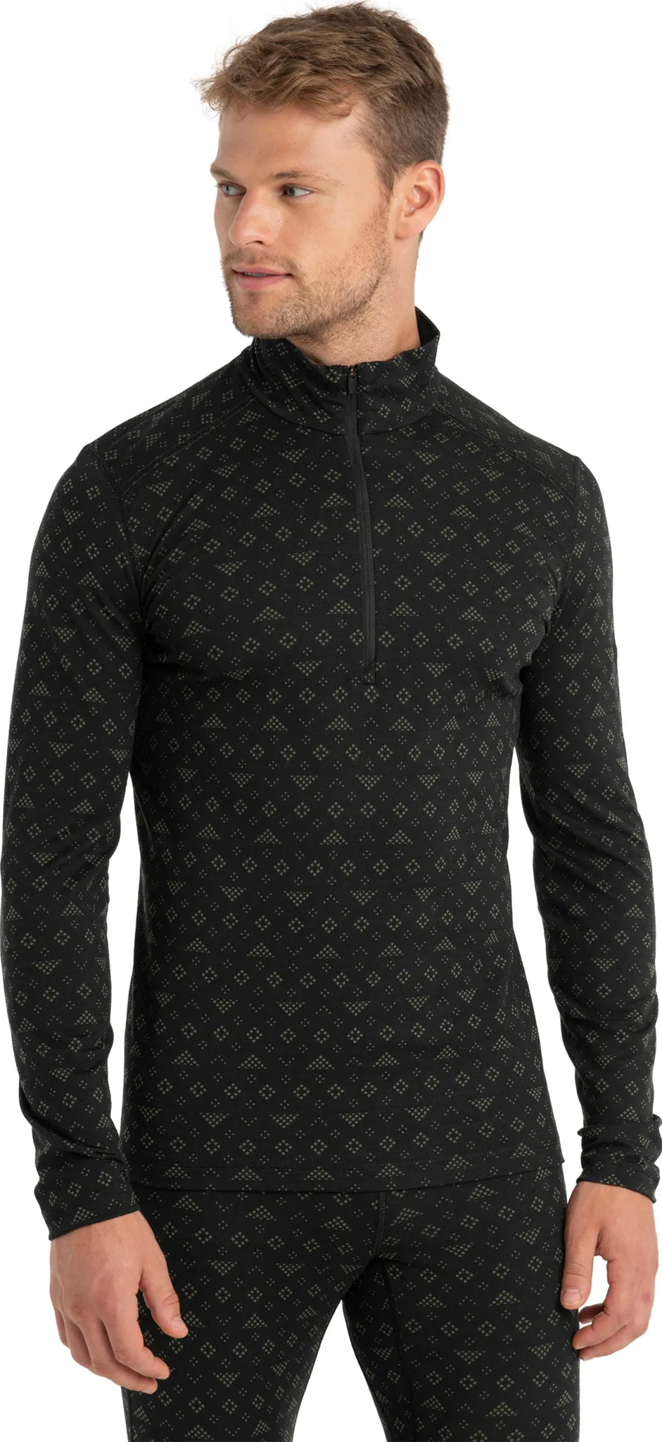 200 Oasis First Snow Merino Long Sleeve Half Zip Thermal Top - Men's|-|Haut thermique à manches longues et demi-glissière en mérinos First Snow 200 Oasis - Homme