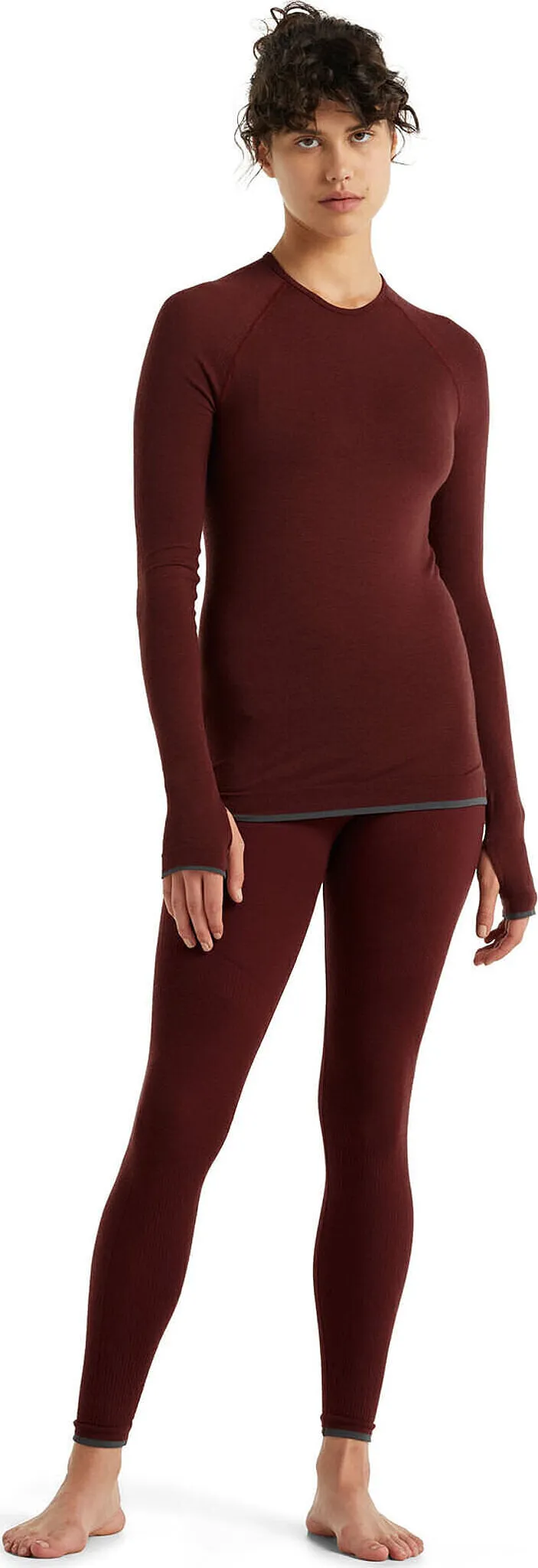 200 Zone Seamless Long Sleeve Base Layer Crewe - Women's|-|Couche de base à manches longues sans coutures 200 Zone Crewe - Femme