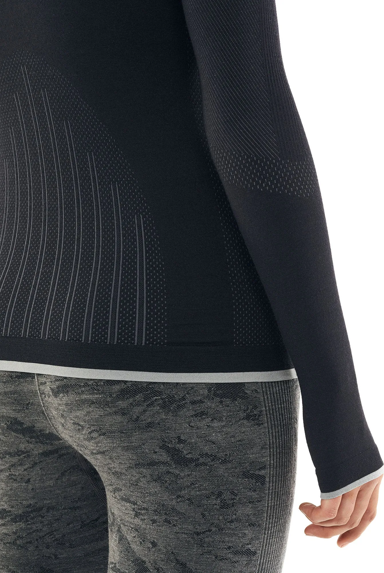 200 Zone Seamless Long Sleeve Base Layer Crewe - Women's|-|Couche de base à manches longues sans coutures 200 Zone Crewe - Femme