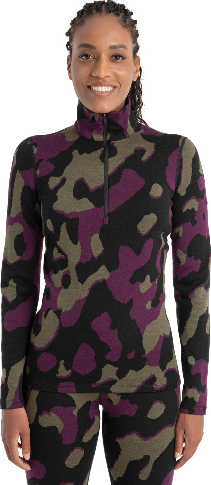 260 Vertex Natural Shades Merino Long Sleeve Half-Zip Thermal Top - Women's|-|Haut thermique à manches longues et demi-glissière en mérinos Natural Shades 260 Vertex - Femme