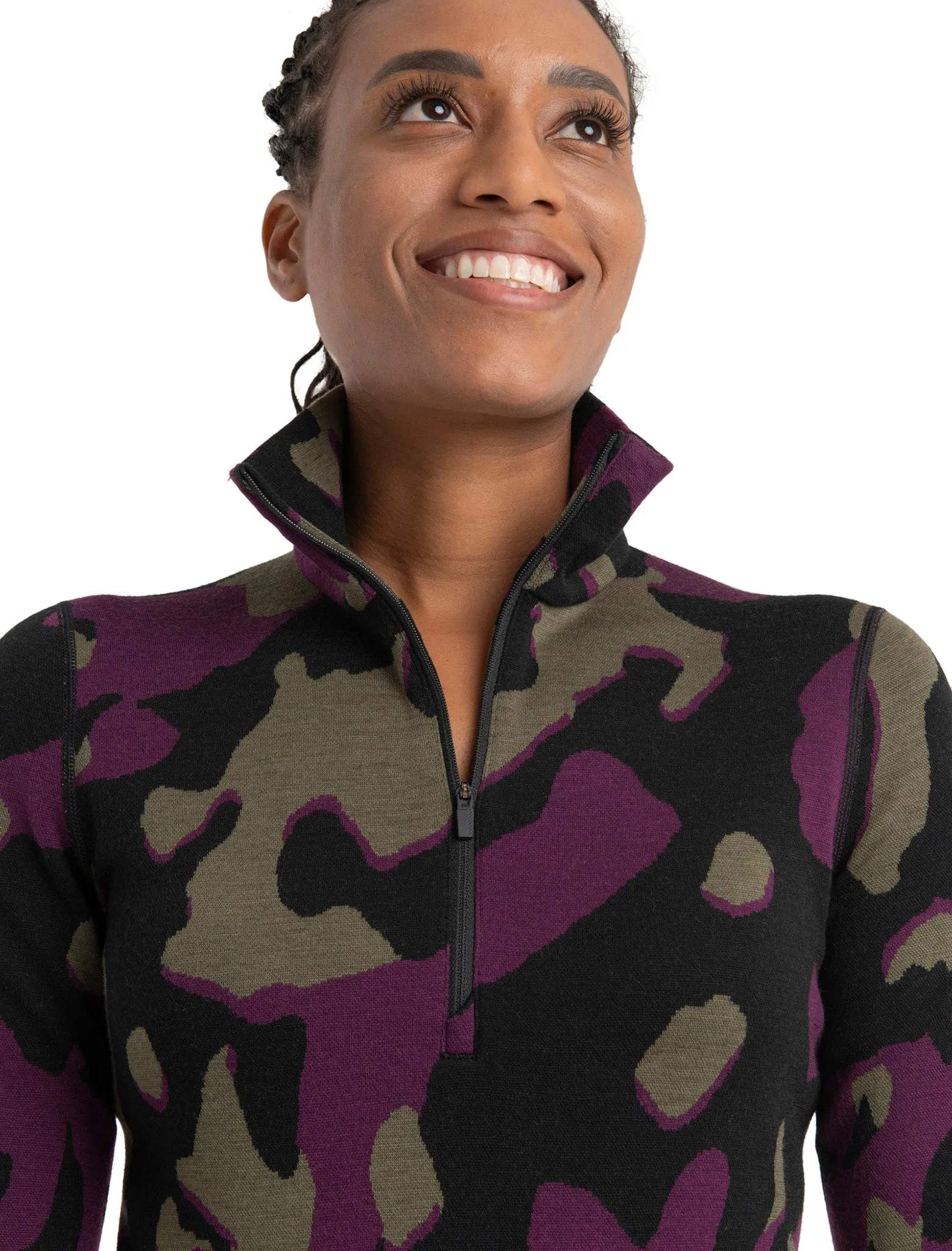 260 Vertex Natural Shades Merino Long Sleeve Half-Zip Thermal Top - Women's|-|Haut thermique à manches longues et demi-glissière en mérinos Natural Shades 260 Vertex - Femme