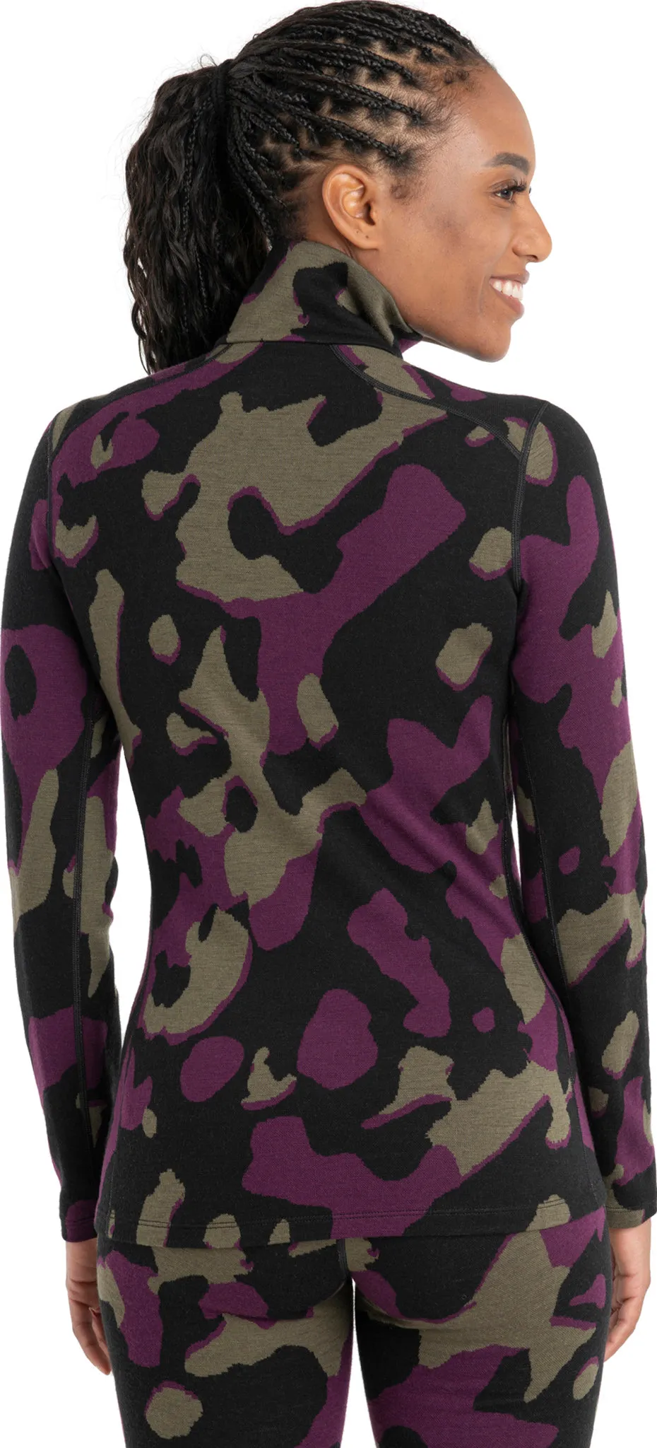 260 Vertex Natural Shades Merino Long Sleeve Half-Zip Thermal Top - Women's|-|Haut thermique à manches longues et demi-glissière en mérinos Natural Shades 260 Vertex - Femme