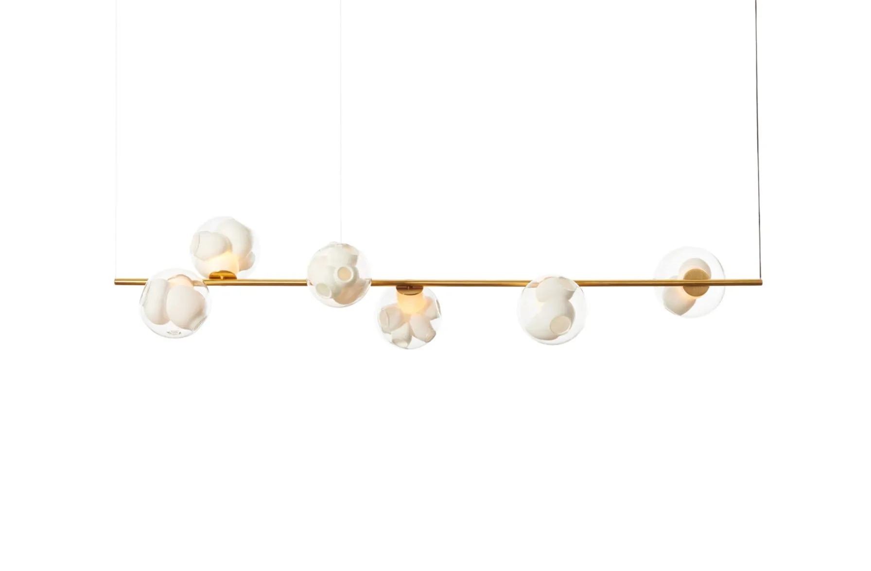 38.6V Stem Horizontal Suspended Lamp