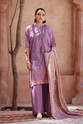 3PC Printed Unstitched Lawn Suit KLA-2690