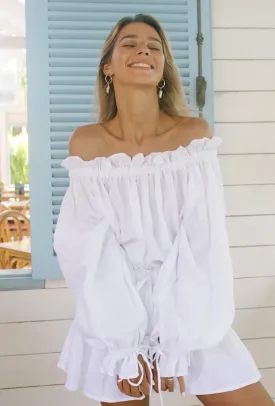 Agnus Top Printed Linen - Wholesale