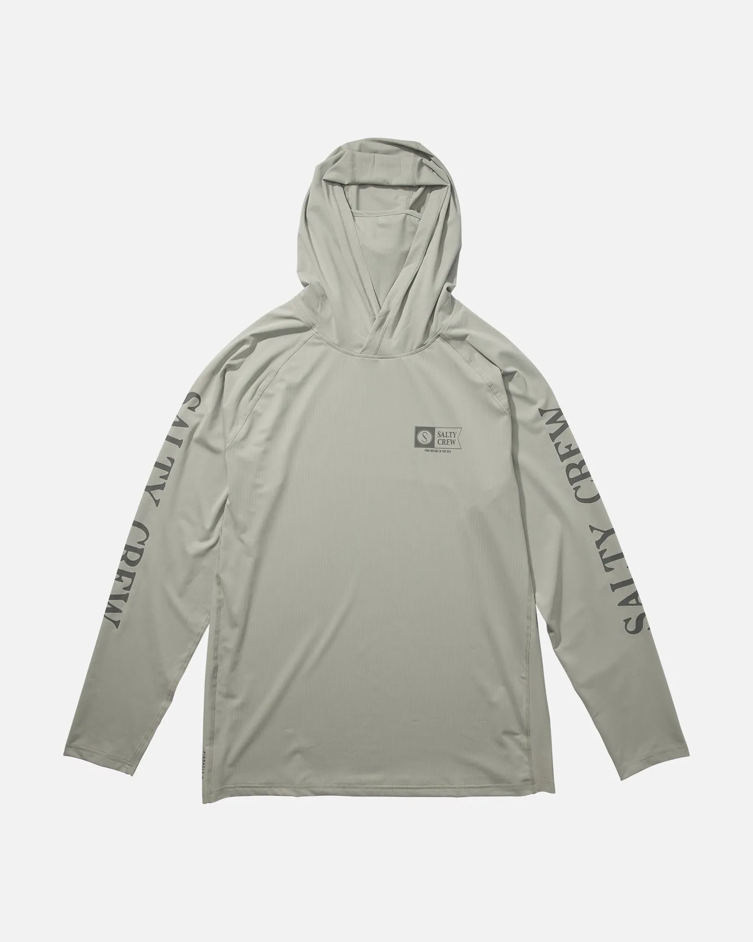 Alpha Flag Gray Pinnacle Hood   Mask