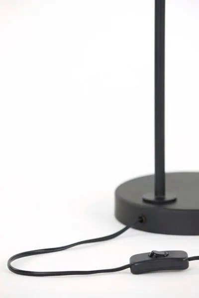 Alvaro Table Lamp - Antique Bronze & Matt Black Finish