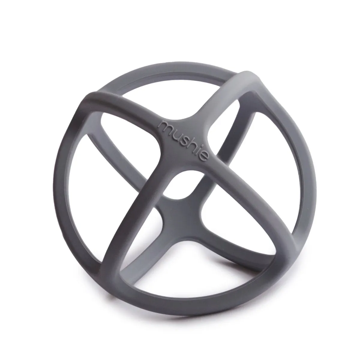Baby Silicone Ball Teether (Dove Gray)