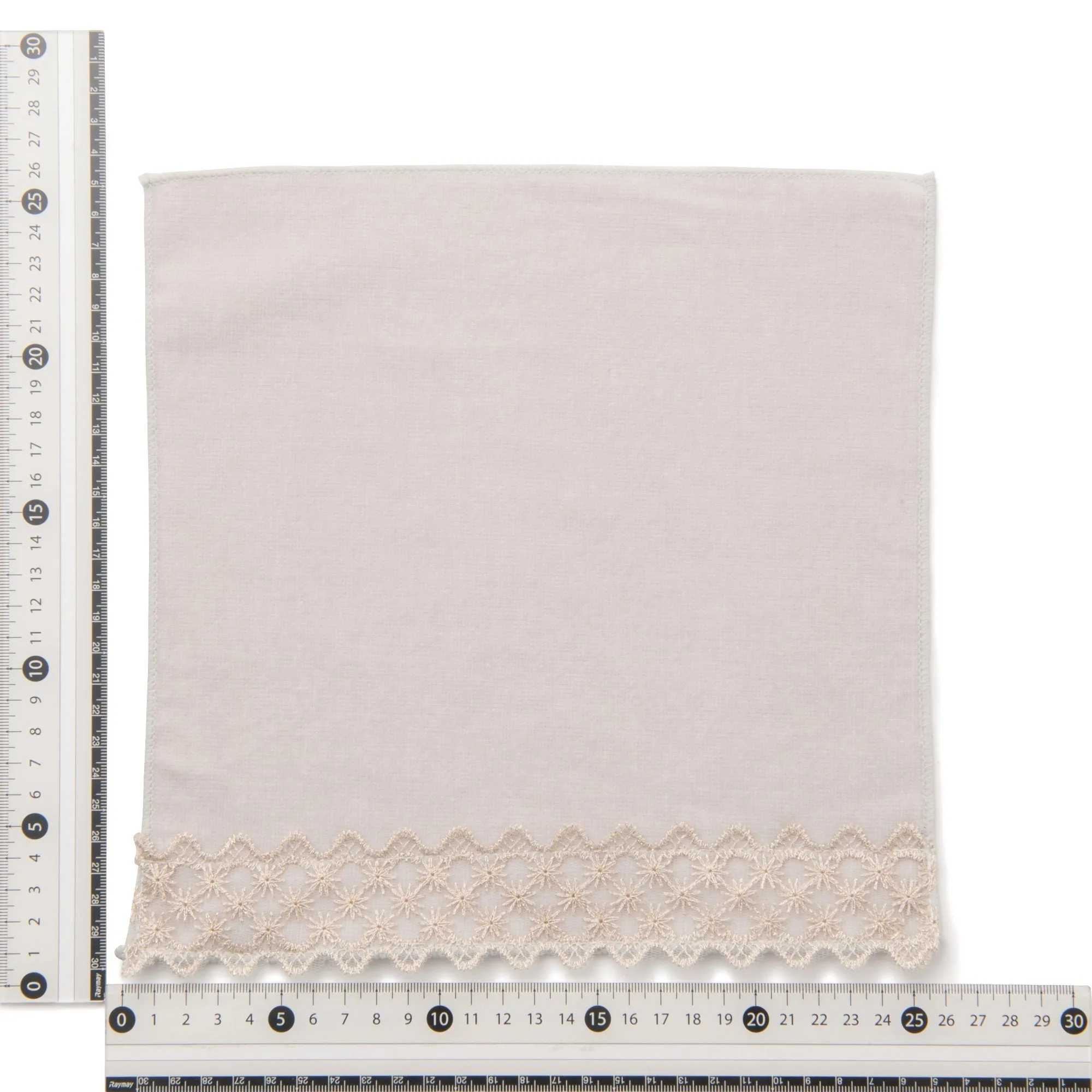 Ballot Antibacterial Deodorant Modern Lace Handkerchief  Gray