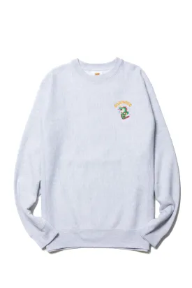 BARBARY COAST COLLECTION ×HOMERUN CREWNECK HEATHER GRAY