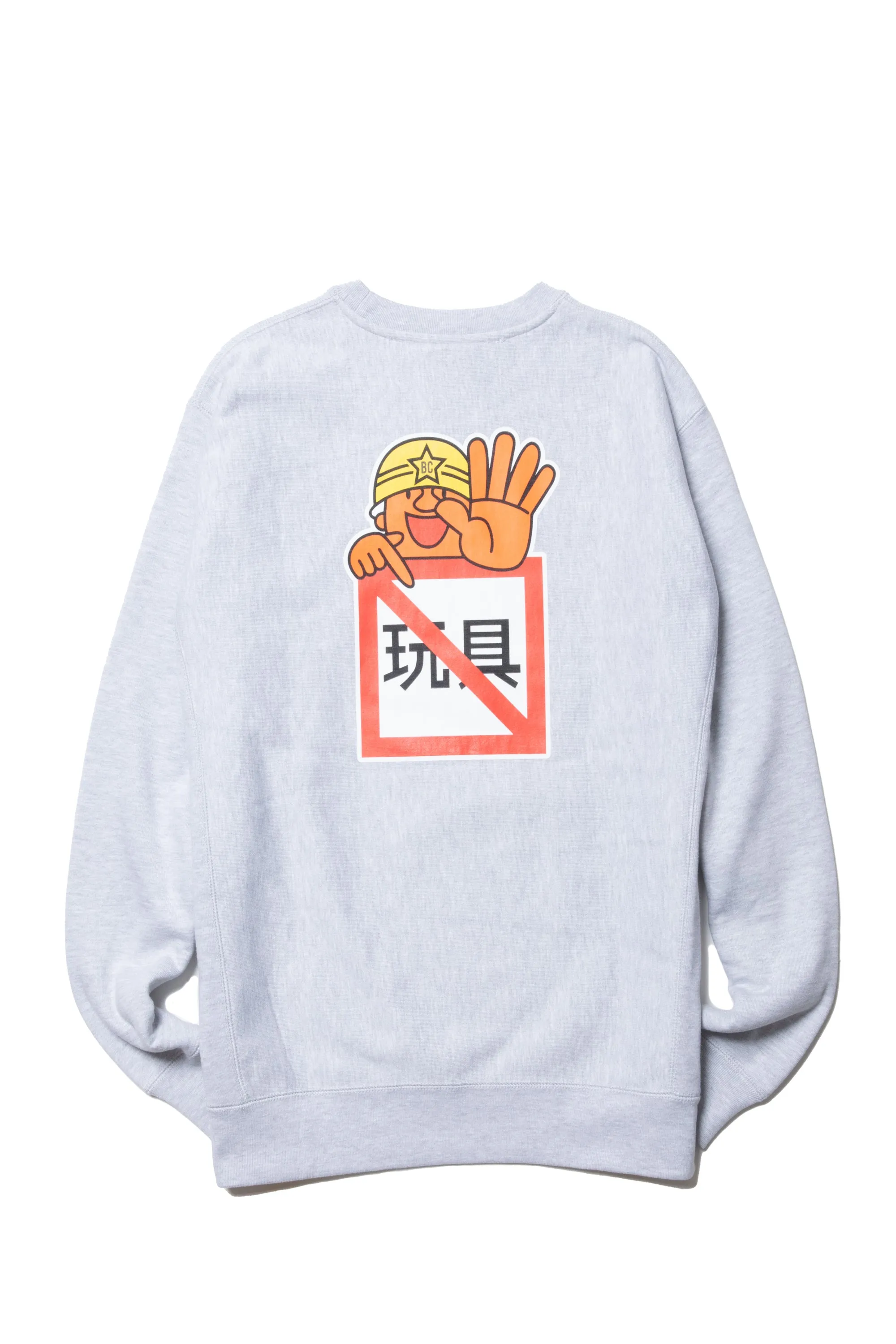 BARBARY COAST COLLECTION ×HOMERUN CREWNECK HEATHER GRAY