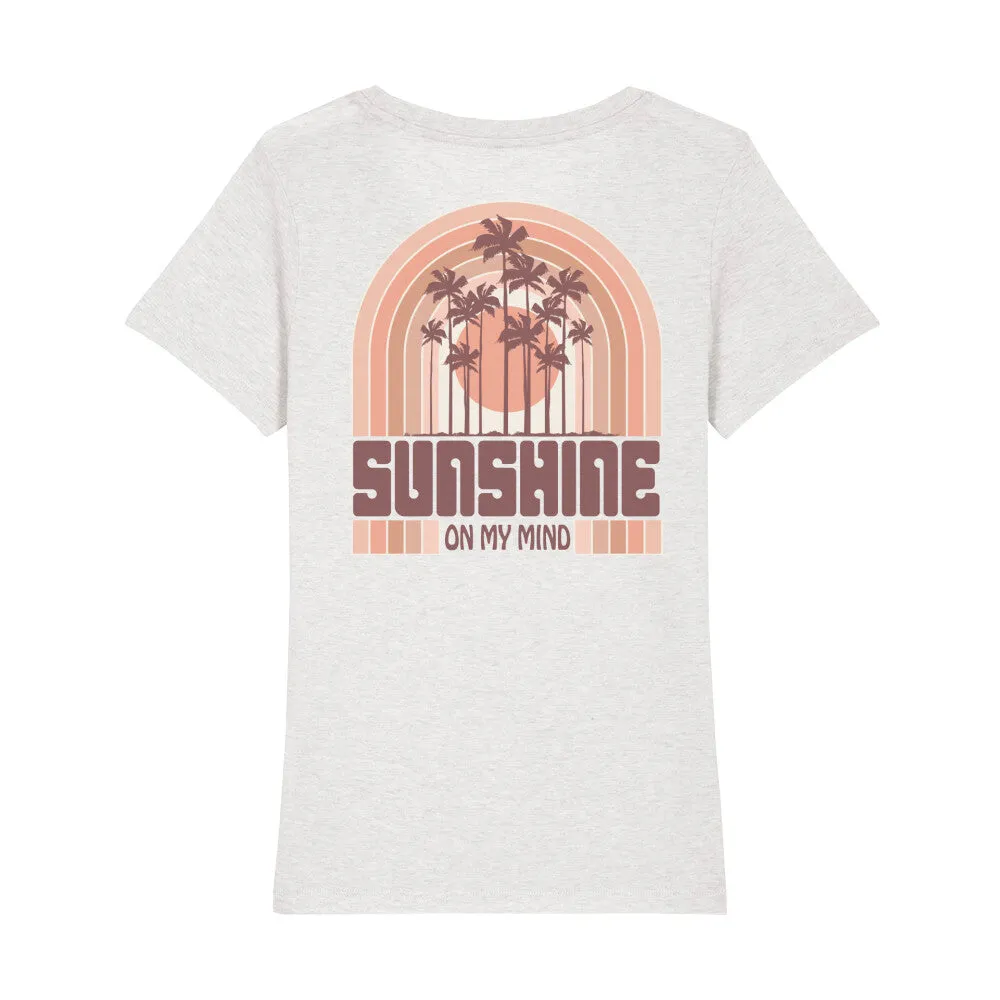 Bio T-Shirt Rückenprint | Sonnenschein meiner Seele