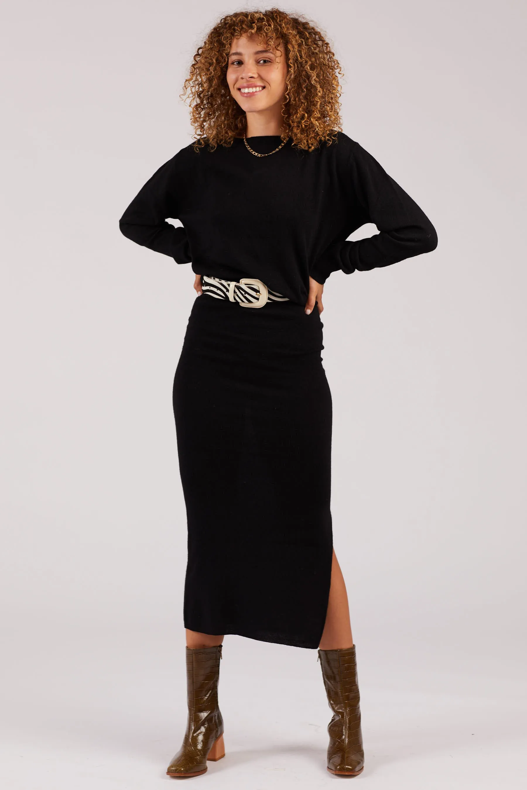 Black Hannah Skirt