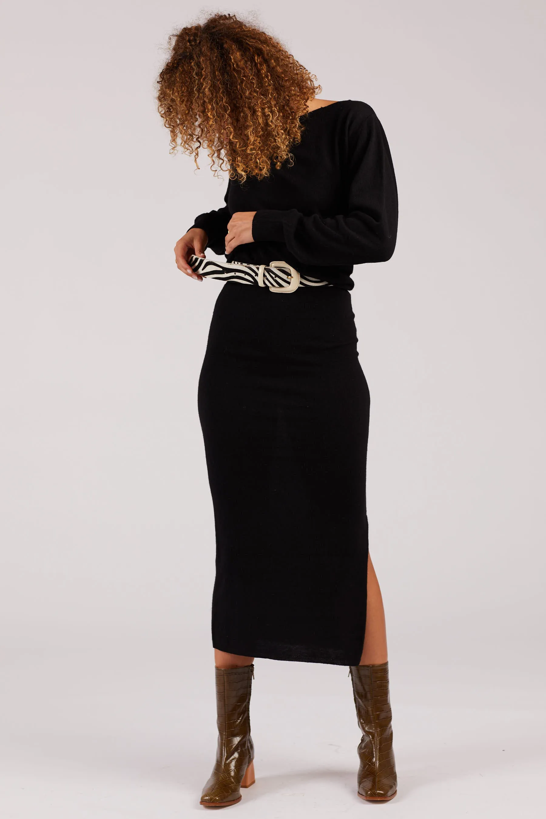 Black Hannah Skirt