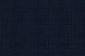 Blue Check 100% Wool (Ref-838139)