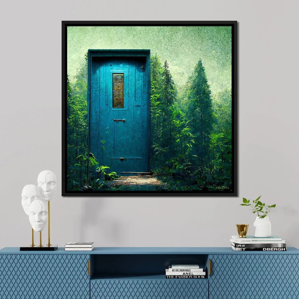 Blue Door in the Green - Ben Heine