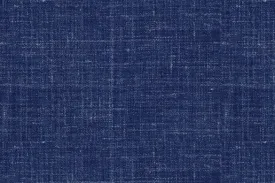 Blue Plain 50% Wool 30% Silk 20% Linen (Ref-417104)