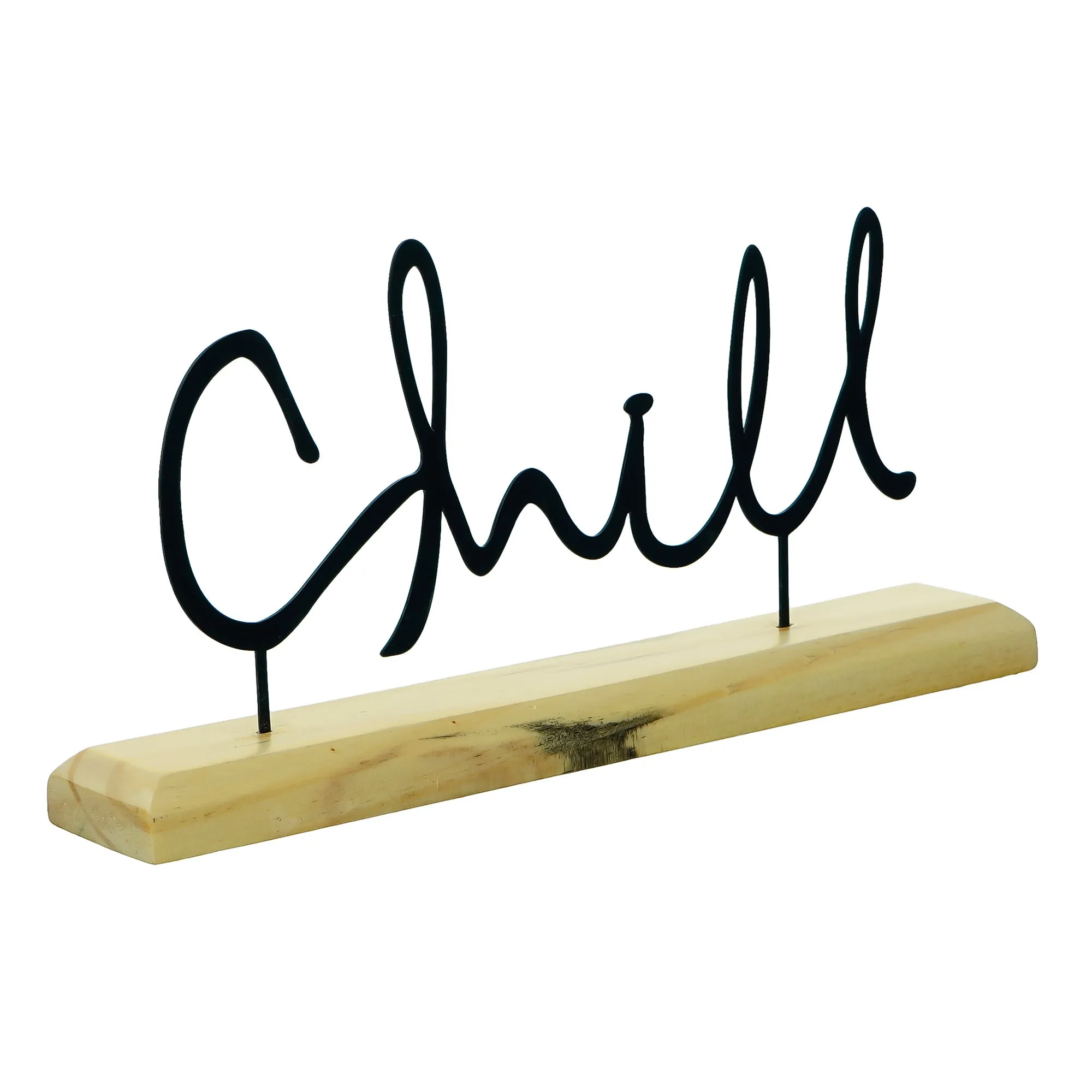 Chill Metal Sculpture
