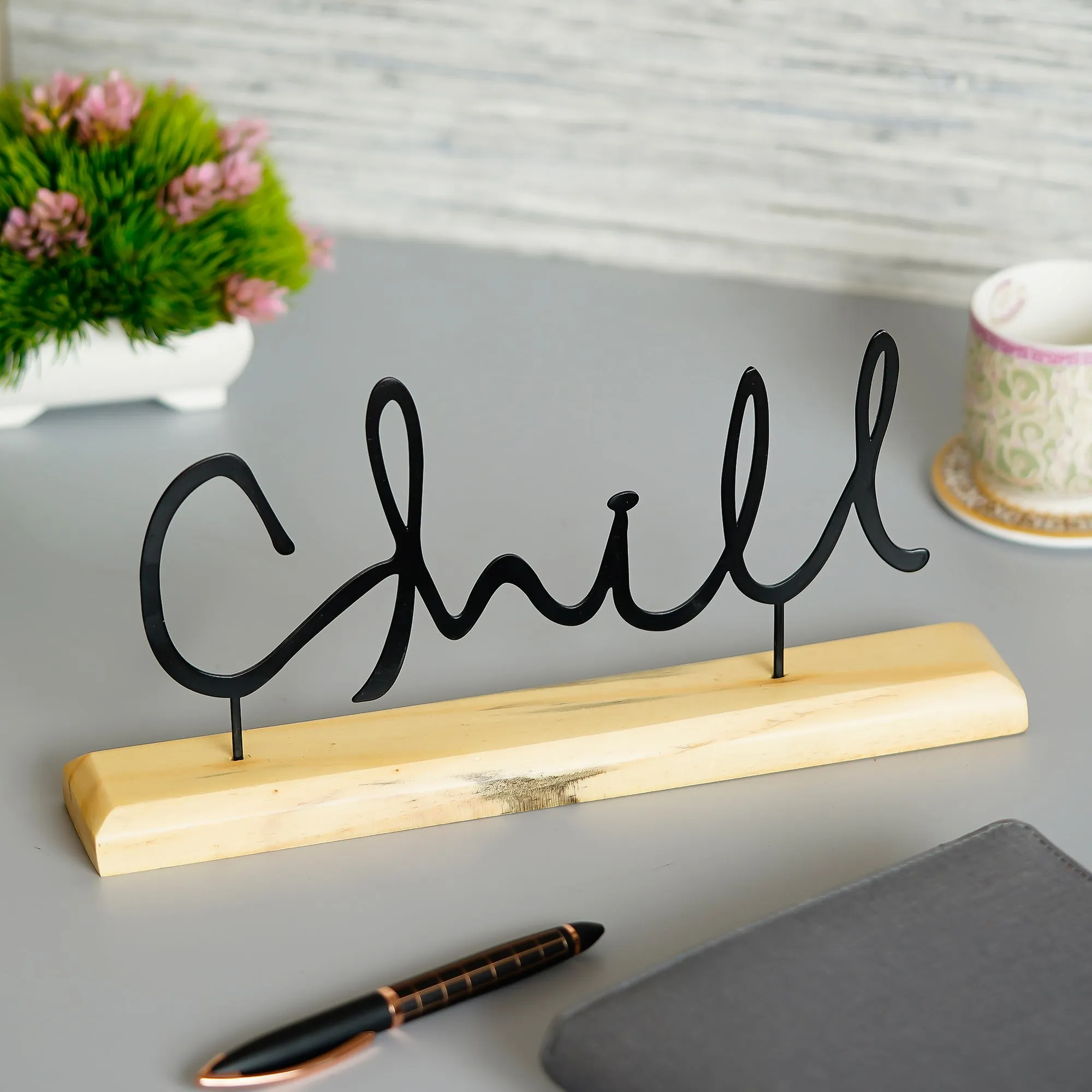Chill Metal Sculpture