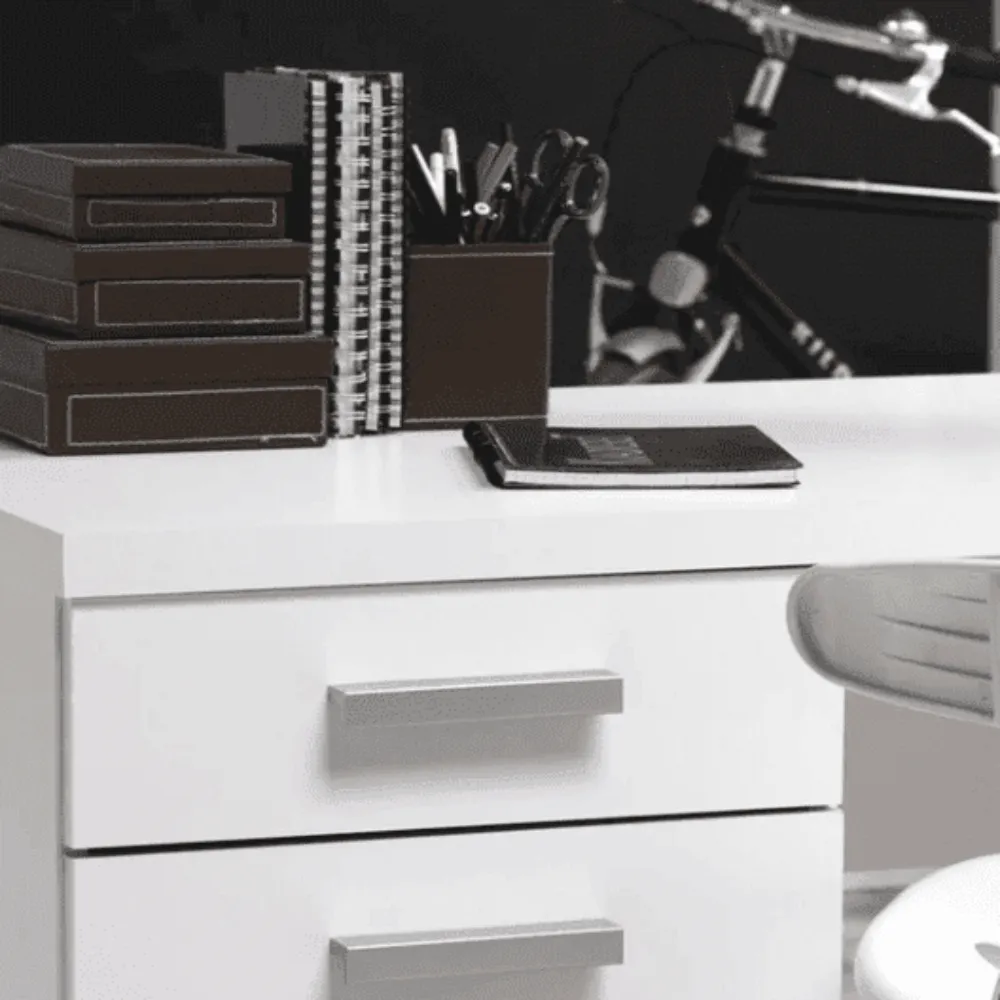 Class Apart Study Table in White Colour