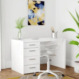 Class Apart Study Table in White Colour