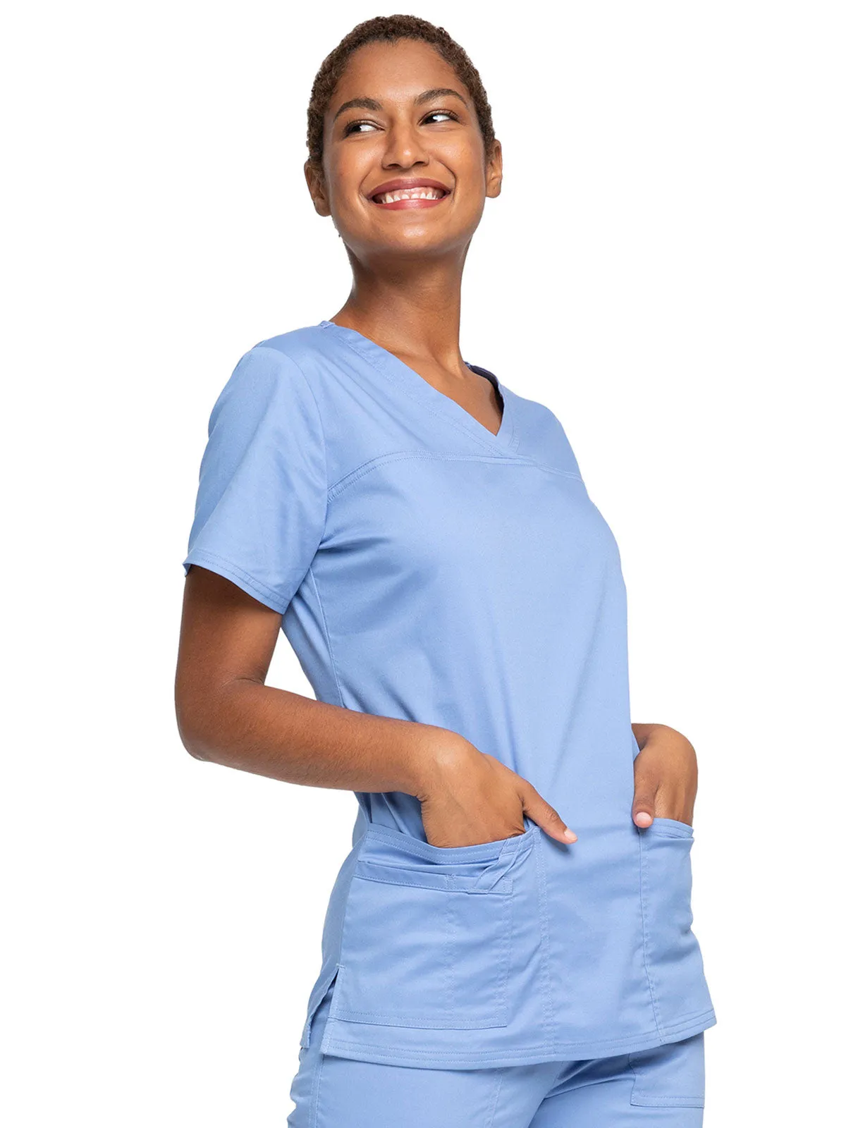 Core Stretch - Women's V-Neck Top