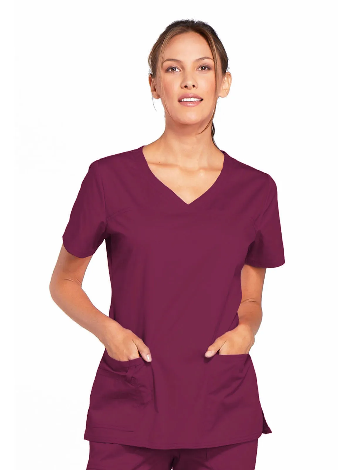 Core Stretch - Women's V-Neck Top