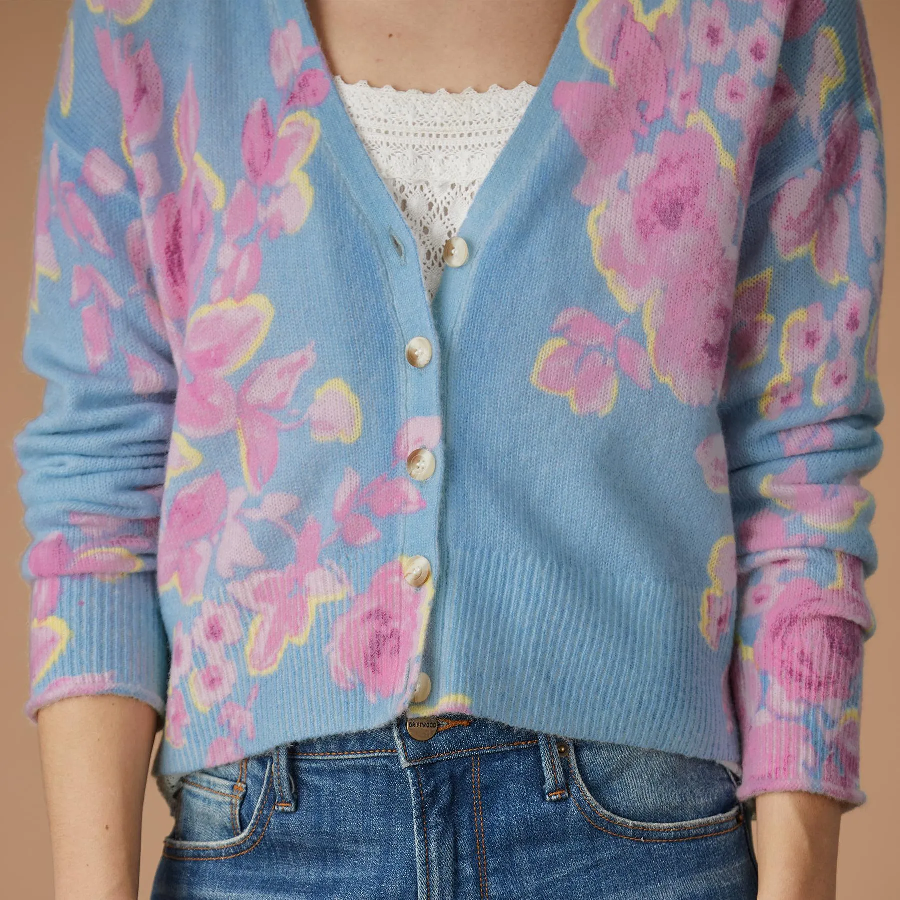 Dahlia Bloom Cardigan
