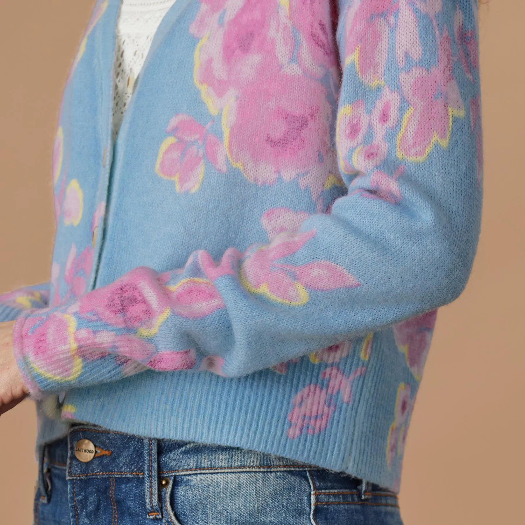 Dahlia Bloom Cardigan