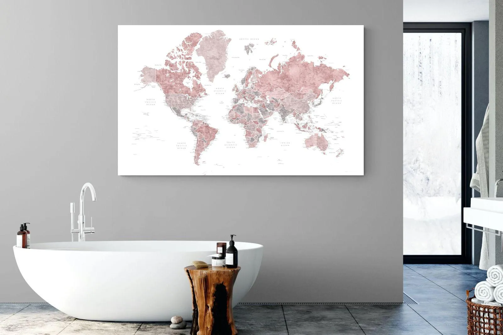 Detailed World (Pink)