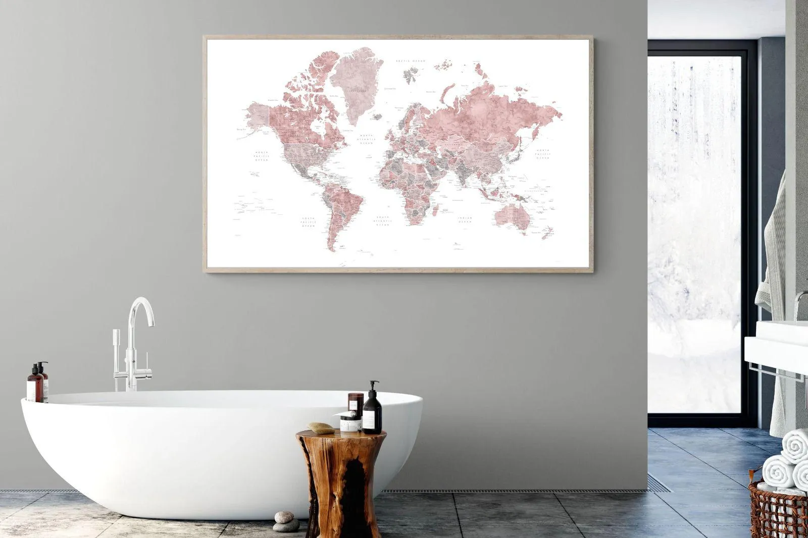 Detailed World (Pink)