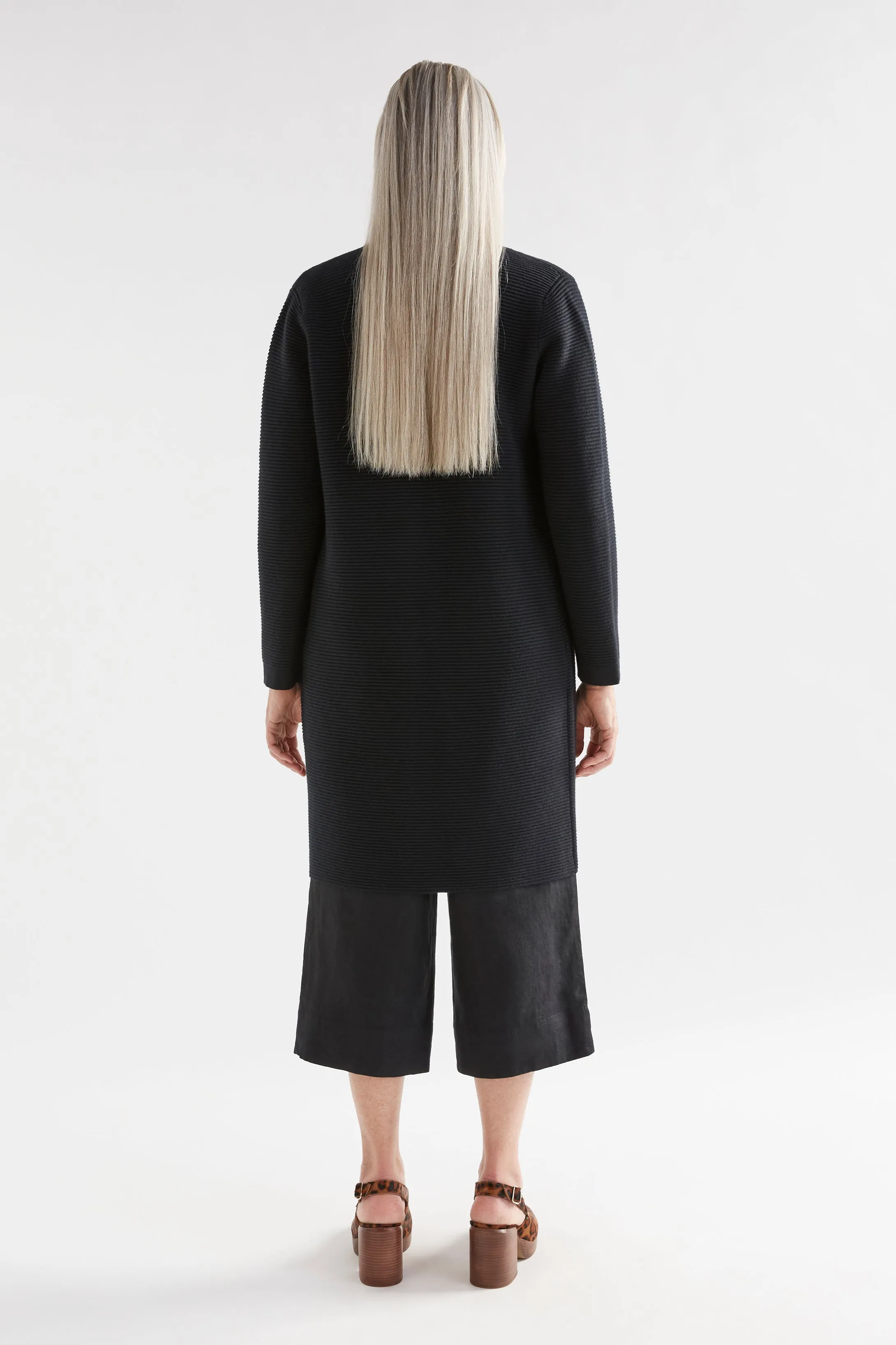 Elk The Label - Neiu Ottoman Cardigan - Black