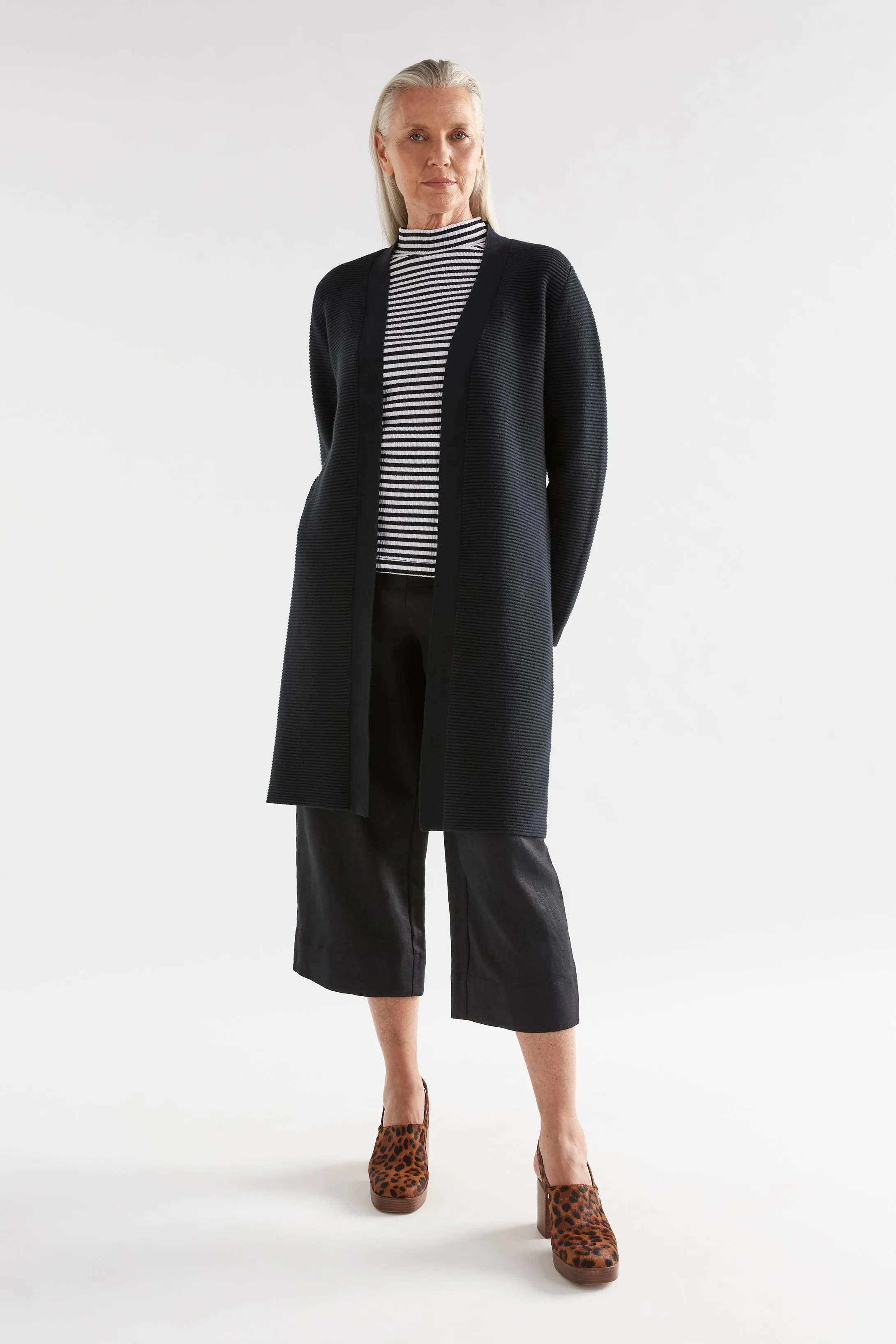 Elk The Label - Neiu Ottoman Cardigan - Black
