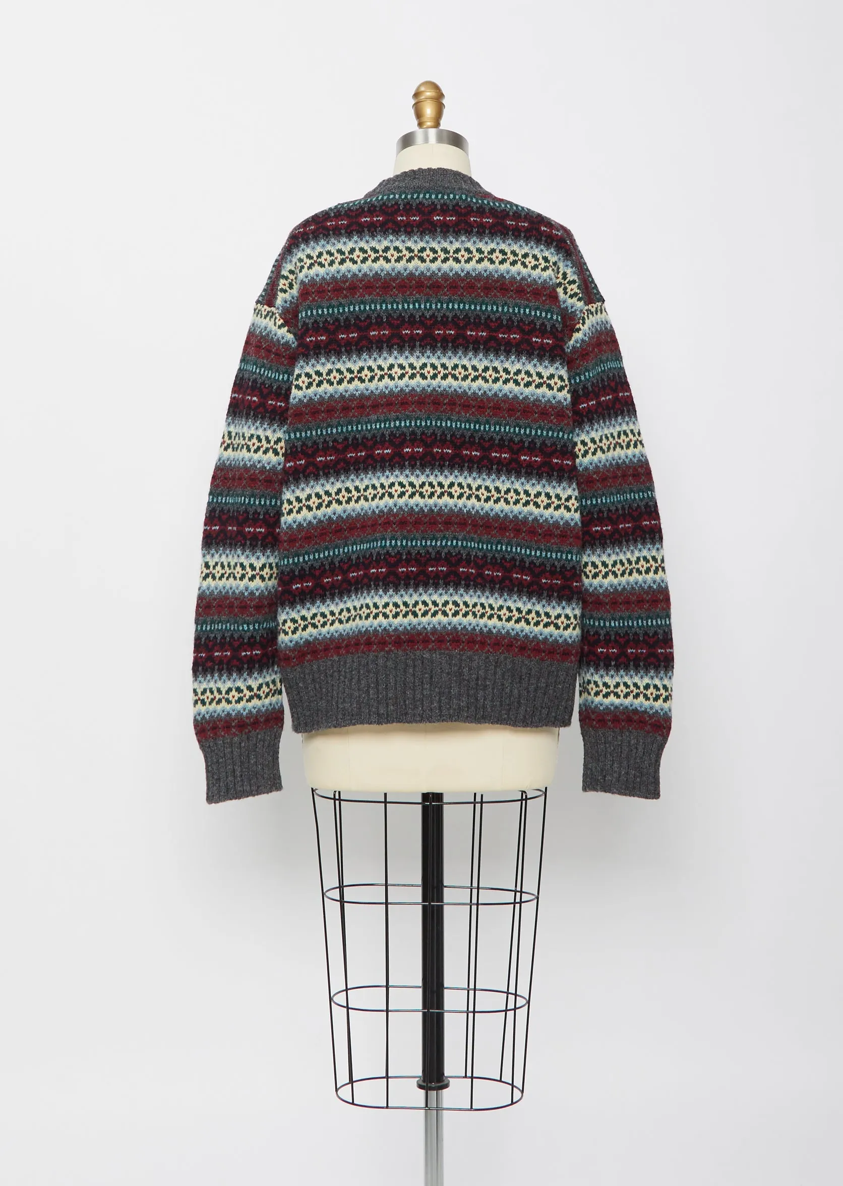 Fair Isle Wool Sweater