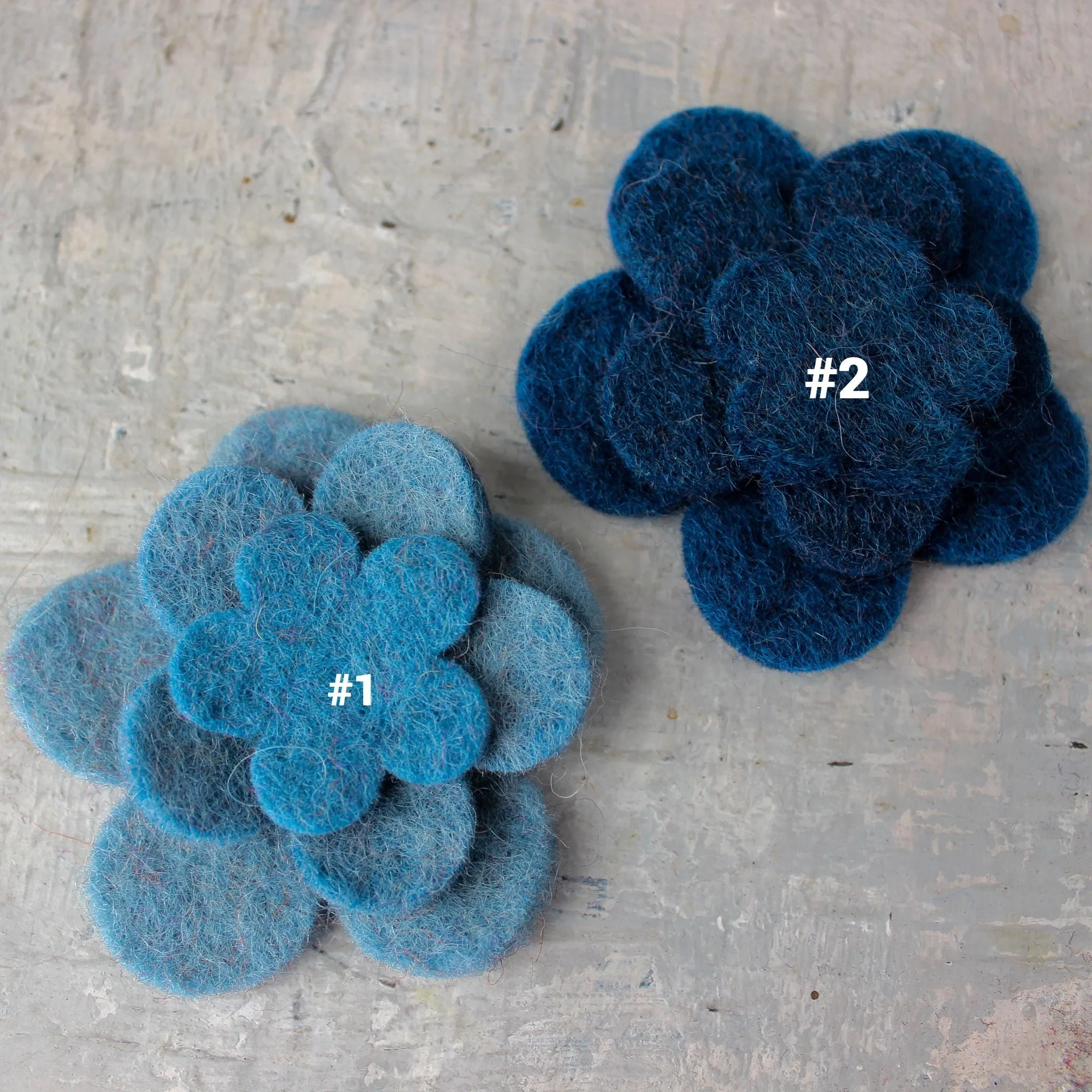 Felt Flowers