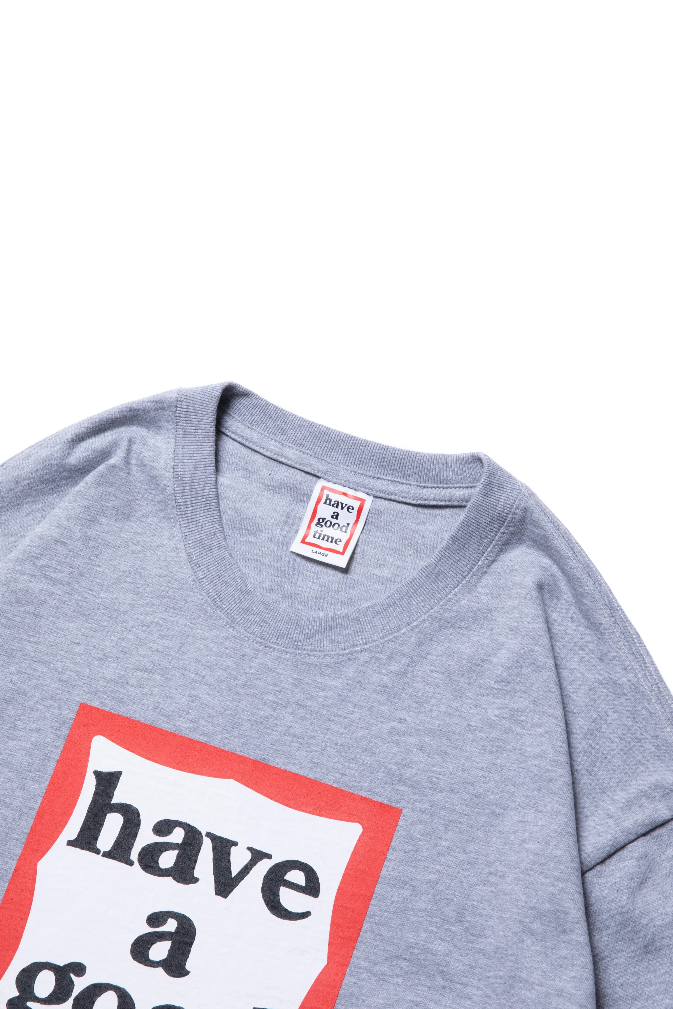 FRAME L/S TEE HEATHER GRAY