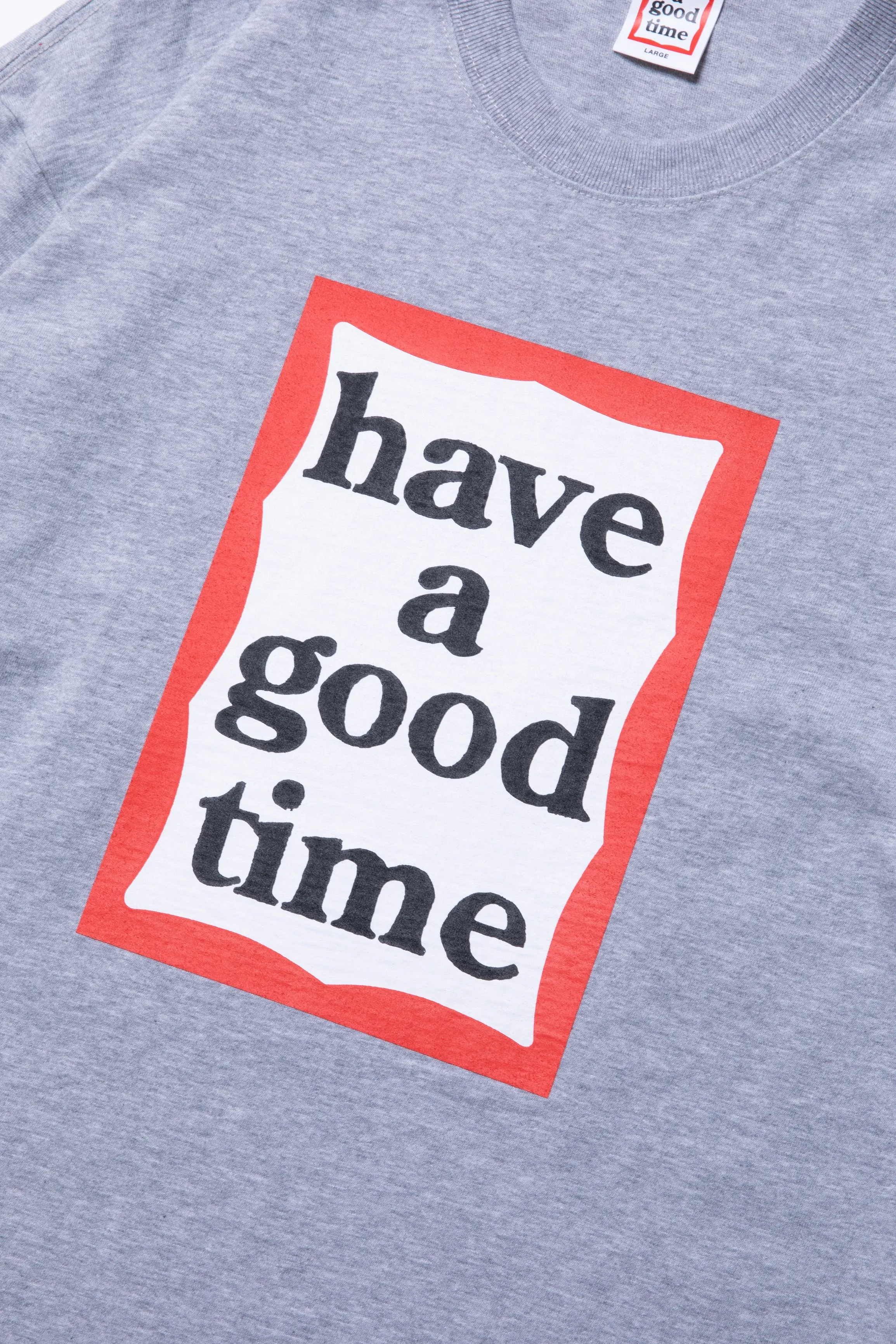 FRAME L/S TEE HEATHER GRAY
