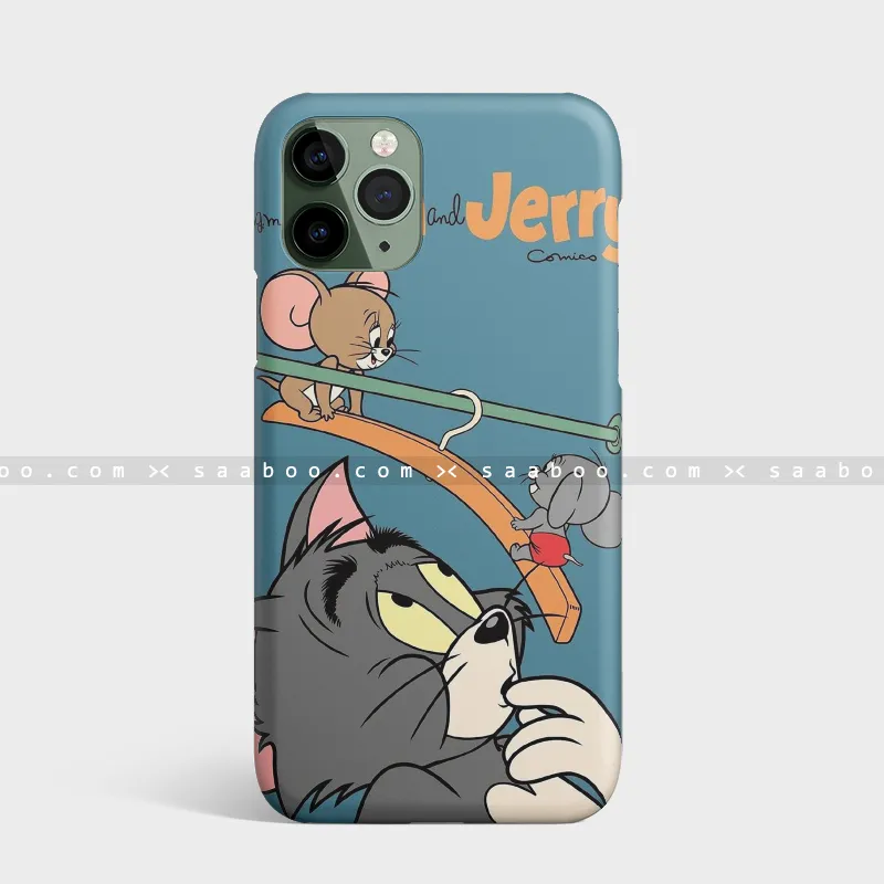 Gray Color Toam & Jearrya Smile Case