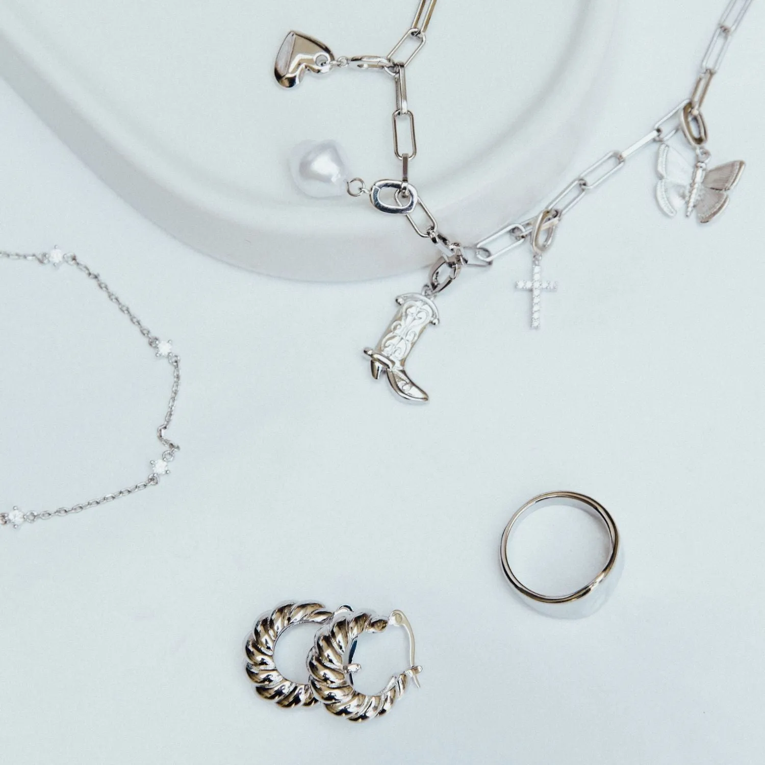 Heart Charm (Silver)