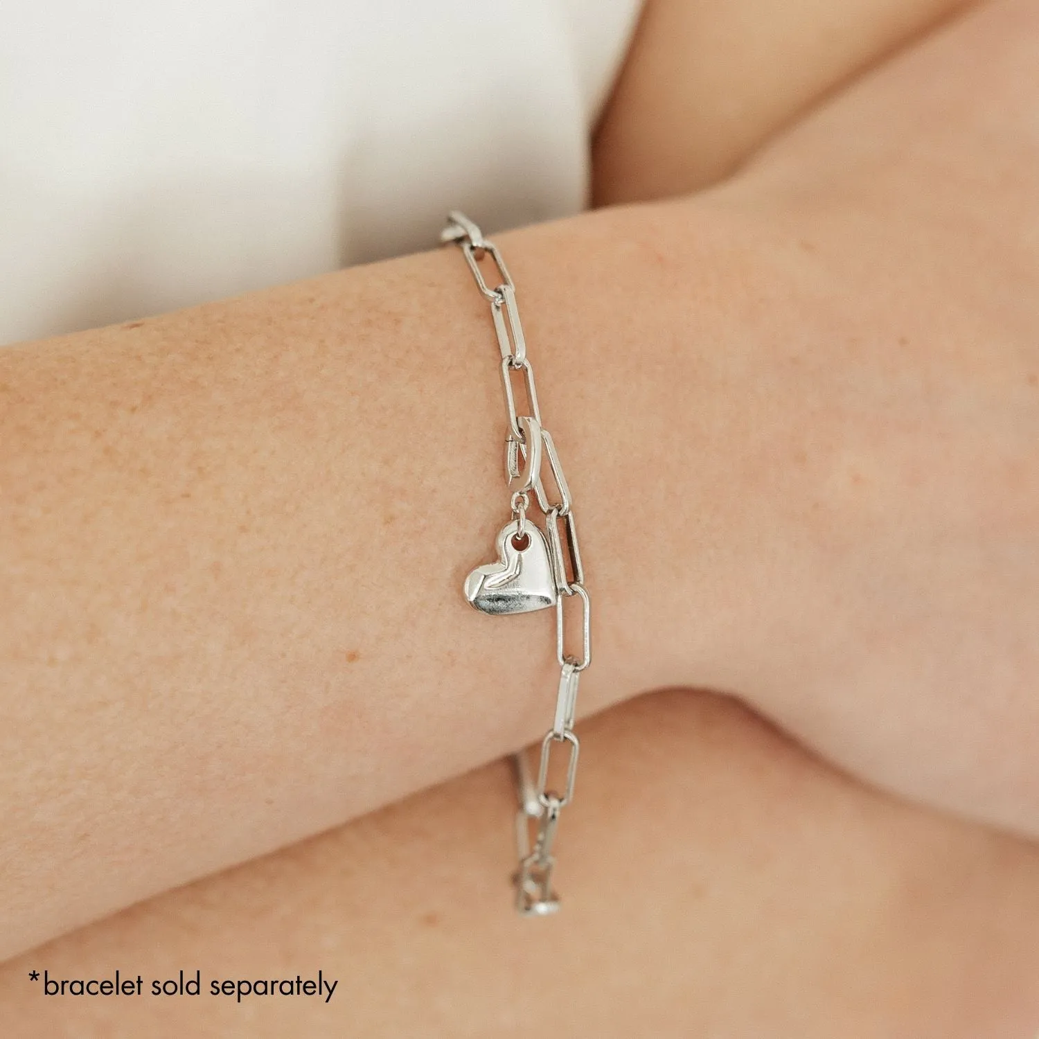 Heart Charm (Silver)
