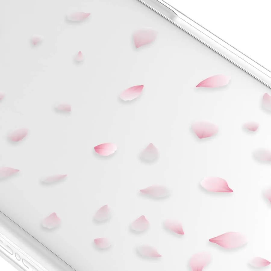 iPhone 12 Pro Cherry Blossom Petals Phone Case MagSafe Compatible