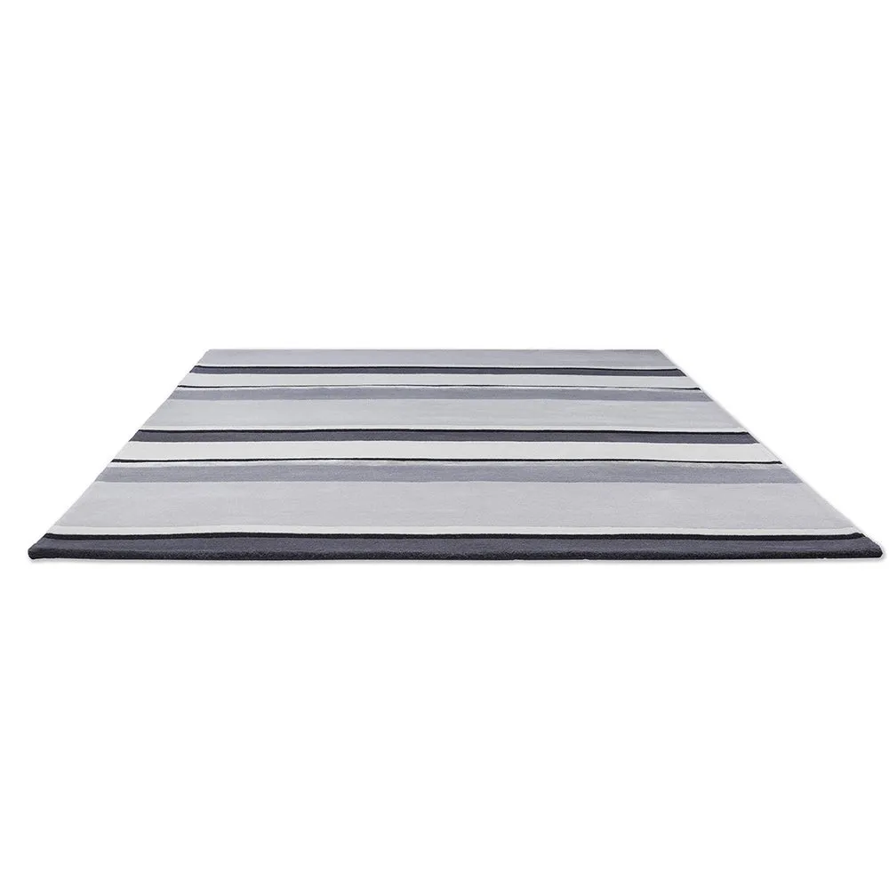 Laura Ashley Eaton Rug - Charcoal