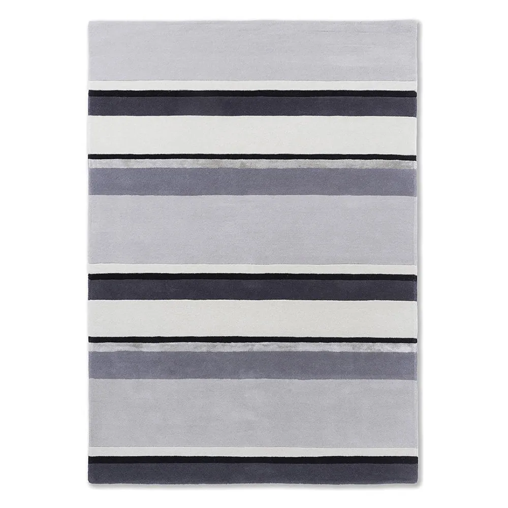 Laura Ashley Eaton Rug - Charcoal