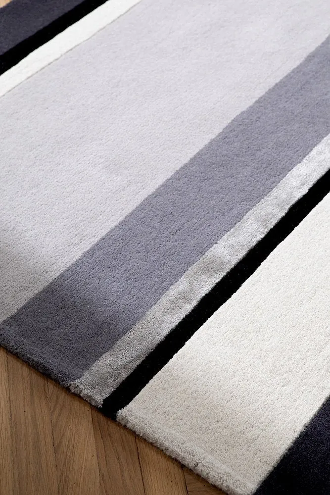 Laura Ashley Eaton Rug - Charcoal