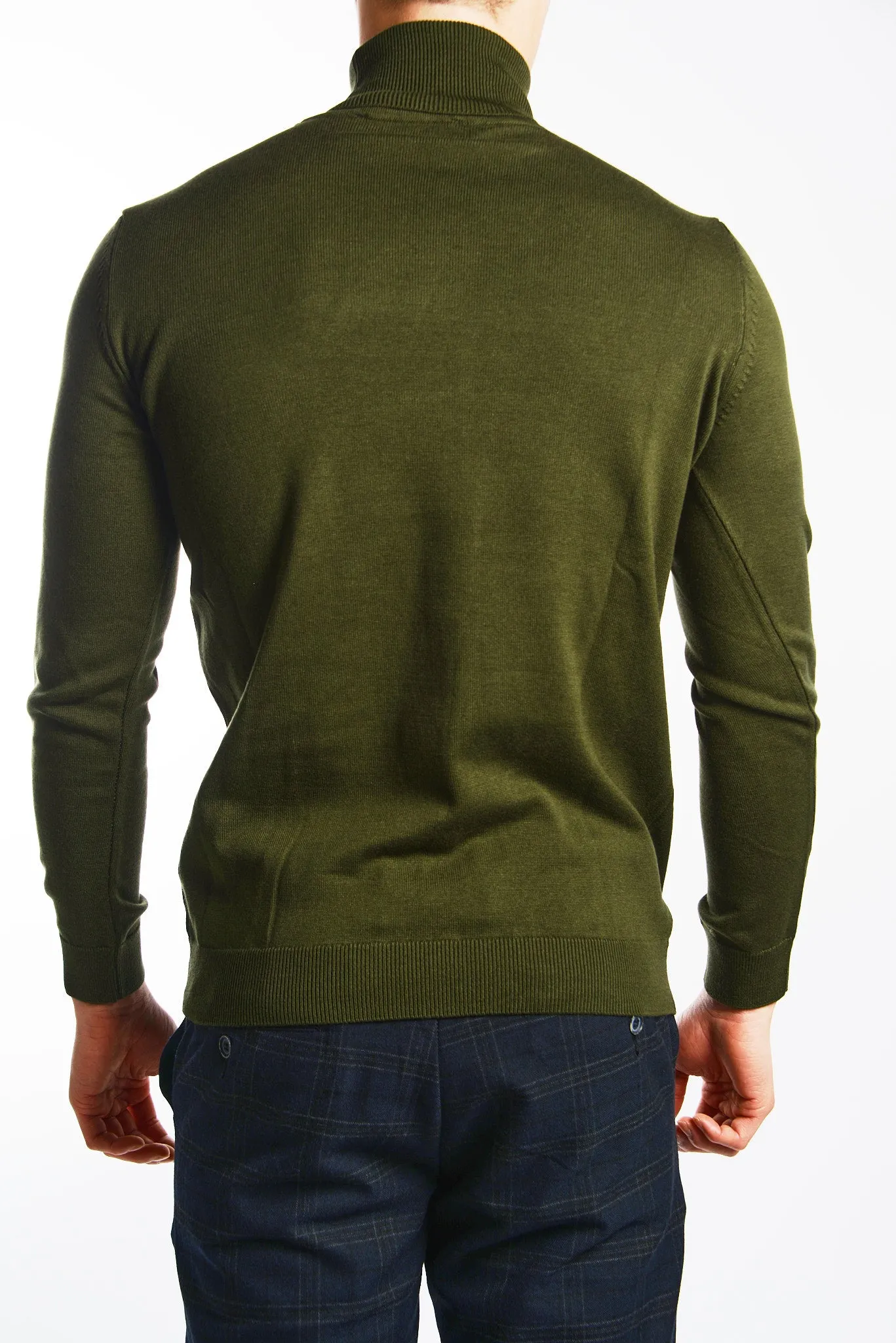 Leeds Slim Fit Turtleneck Euro Sweater