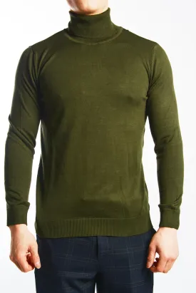 Leeds Slim Fit Turtleneck Euro Sweater