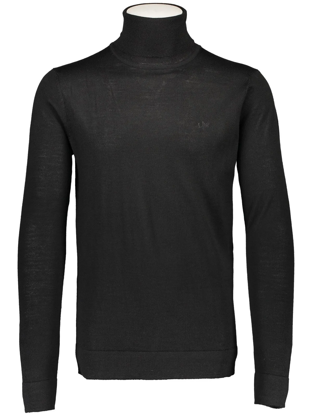 Lindbergh Sweater Roll neck | Black