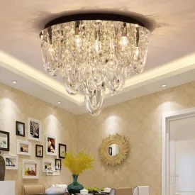 Luxury LED Crystal Pendant Lights Crystal Hanging Design Pendant Lighting For Kitchen Bedroom Hall Lamparas Infantiles Techo