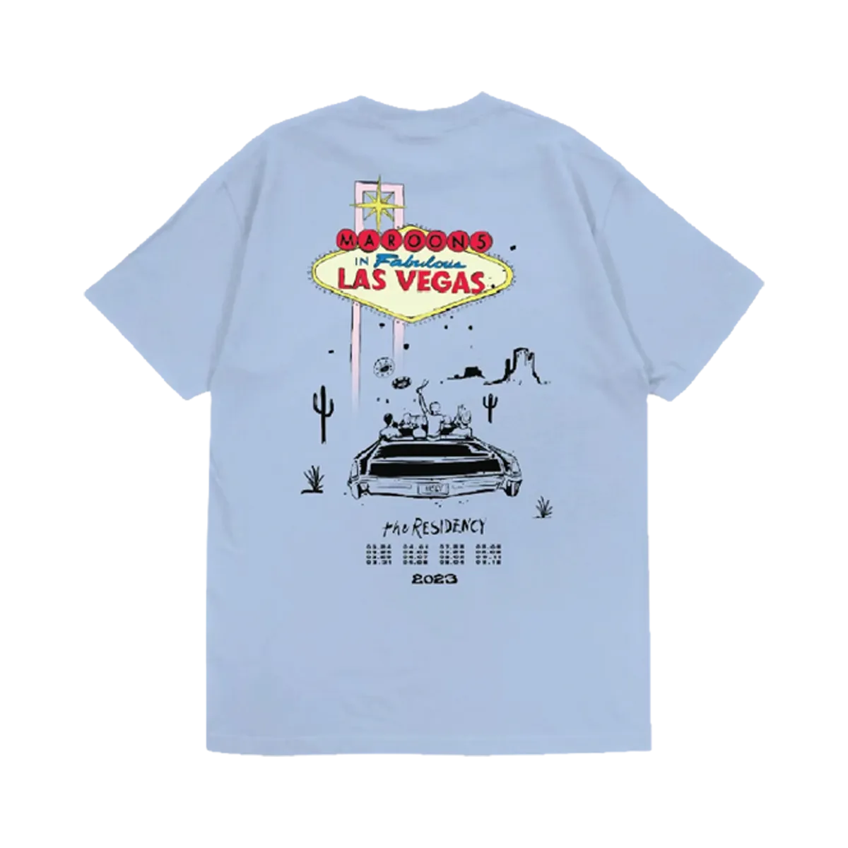 M5LV Blue Car Tee
