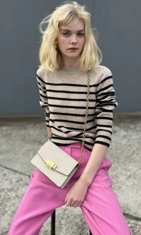Marella Striped cashmere / wool Crew